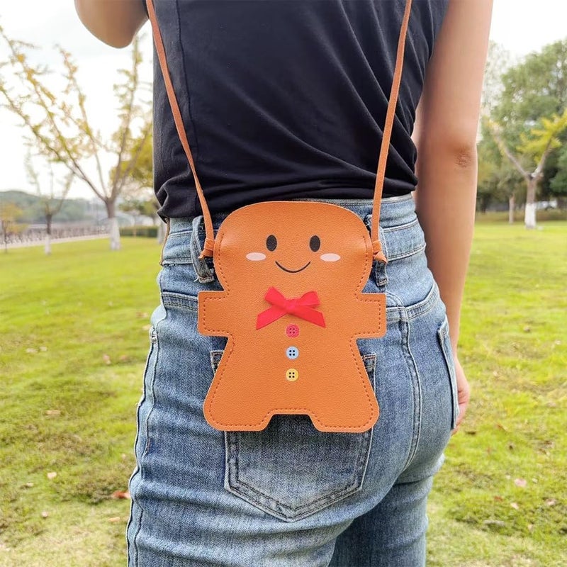 DCLOVERY Store Cute Toddler Purse for Girls，Christmas Exquisite Leather Small Purse Crossbady Wallets Girls Toddlers Birthday Gift - Image 4